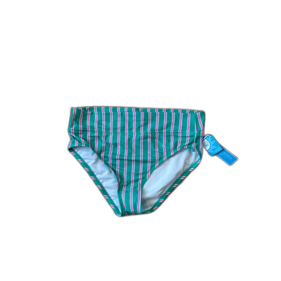 NWT Draper James Prep in your step Convertible Banded Hipster Bikini Bottom - Picture 1 of 5